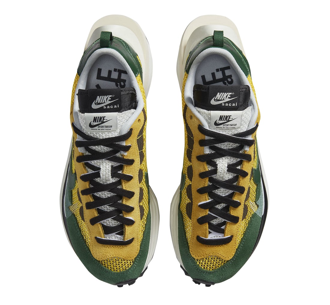 sacai x Nike VaporWaffle Tour Yellow - Image 4