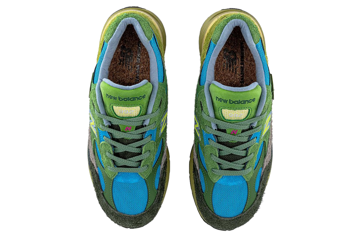 Salehe Bembury x New Balance 992 Green - Image 3