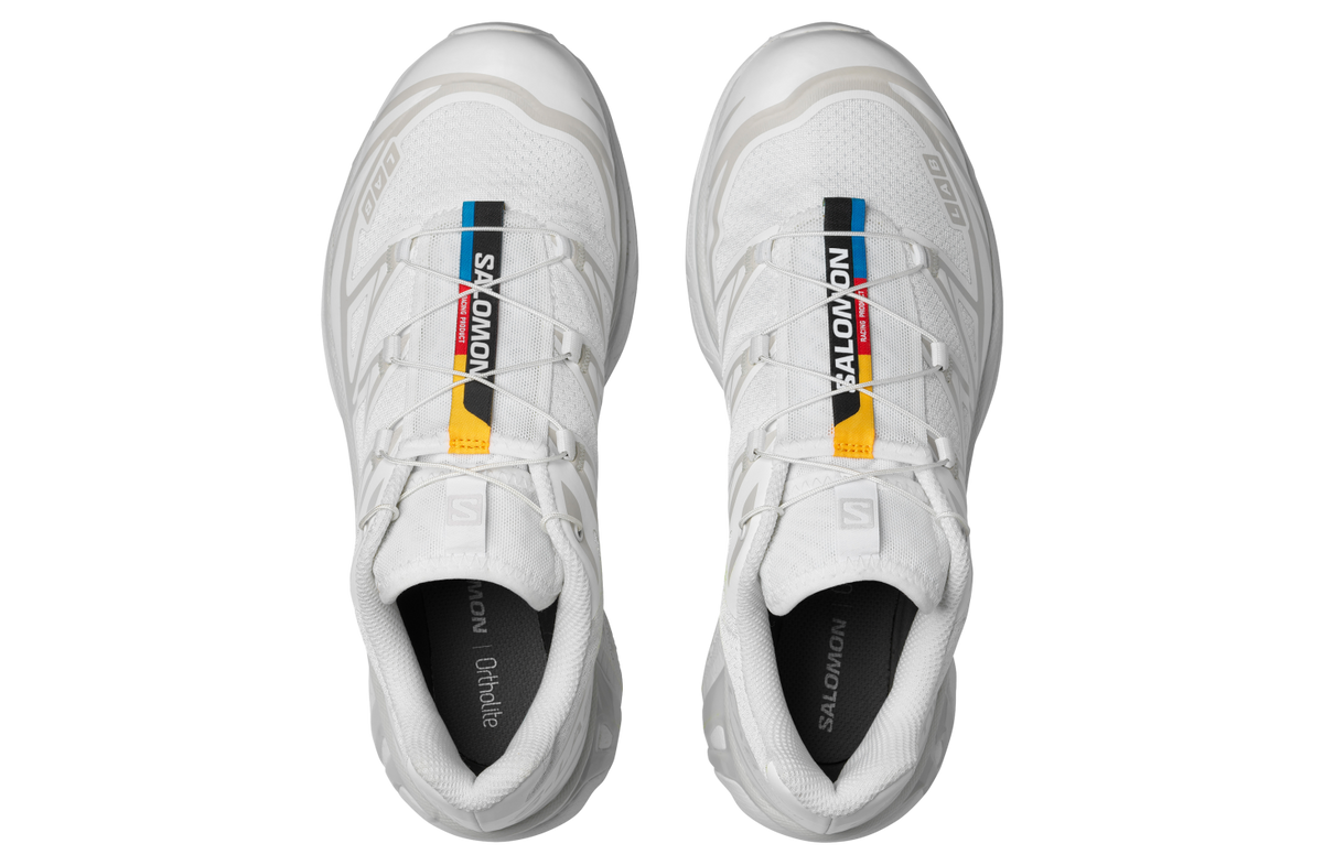Salomon XT-6 White / Lunar Rock - Image 2