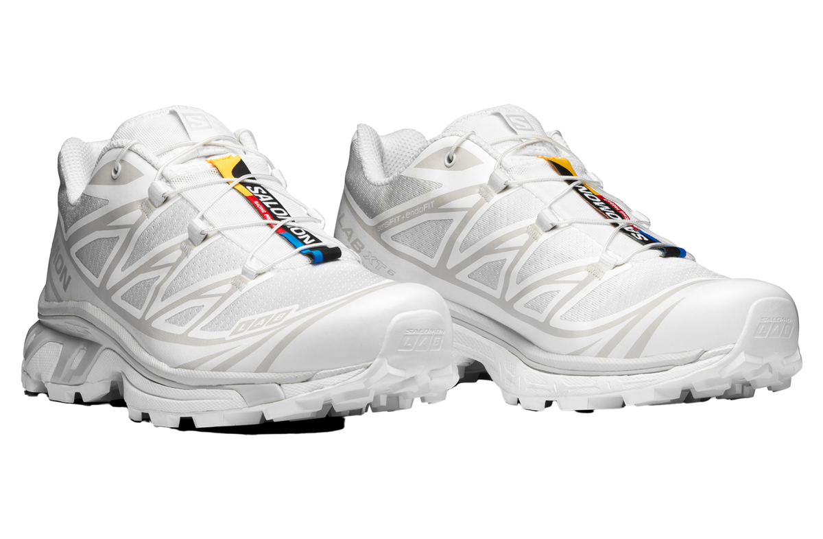 Salomon XT-6 White / Lunar Rock - Image 3