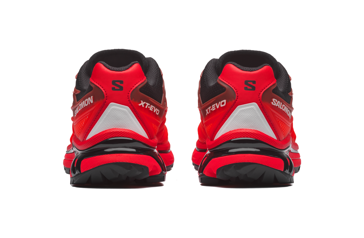 Salomon XT-Evo Black / Fiery Red - Image 4