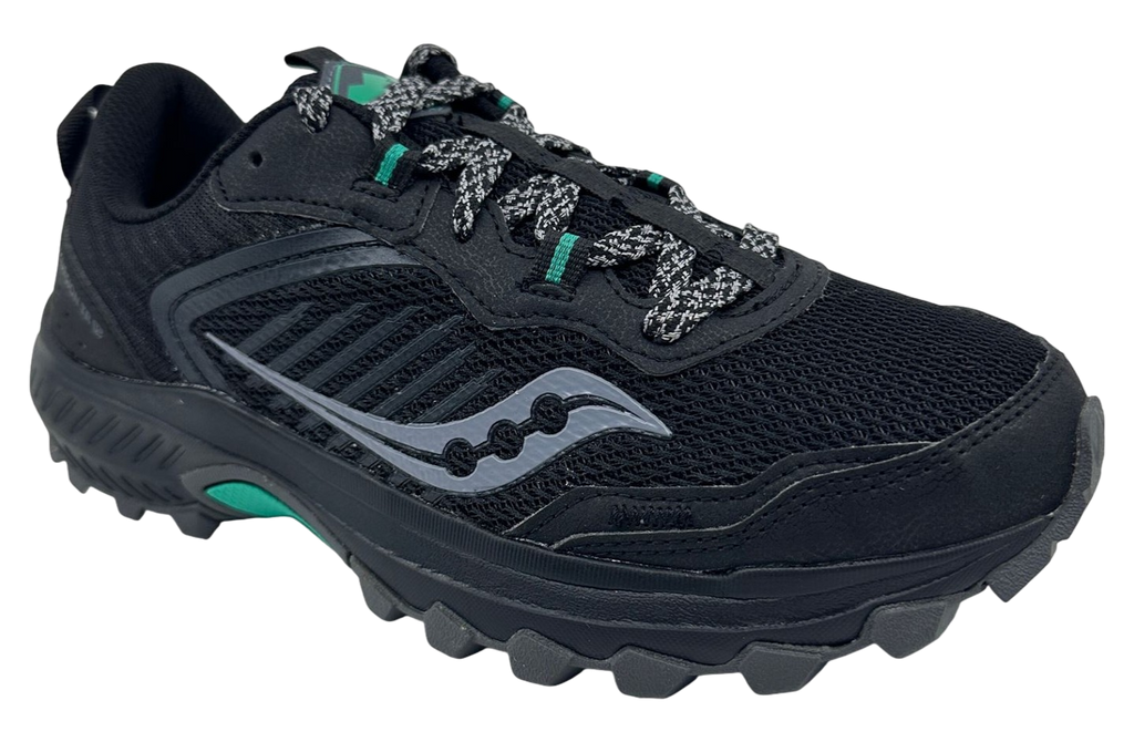 Saucony Excursion Tr15 Wide Black Jade WMNS - Image 2