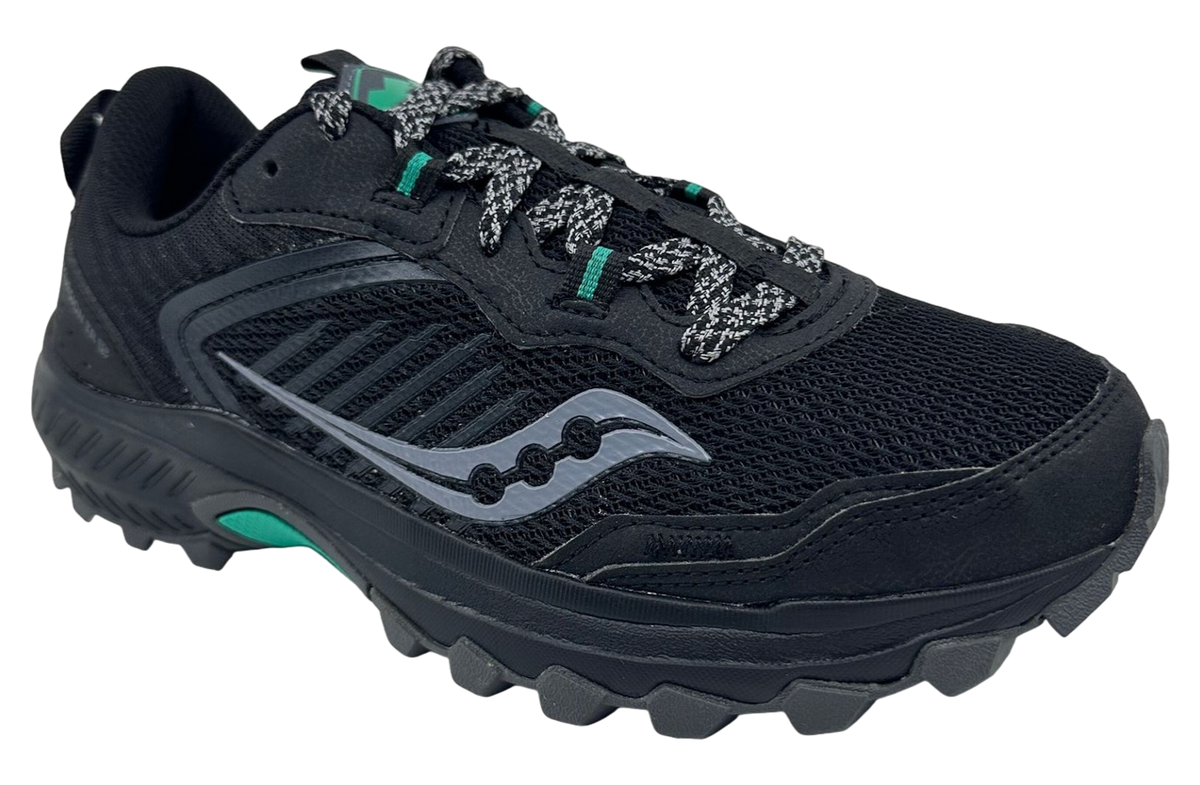 Saucony Excursion Tr15 Wide Black Jade WMNS - Image 2