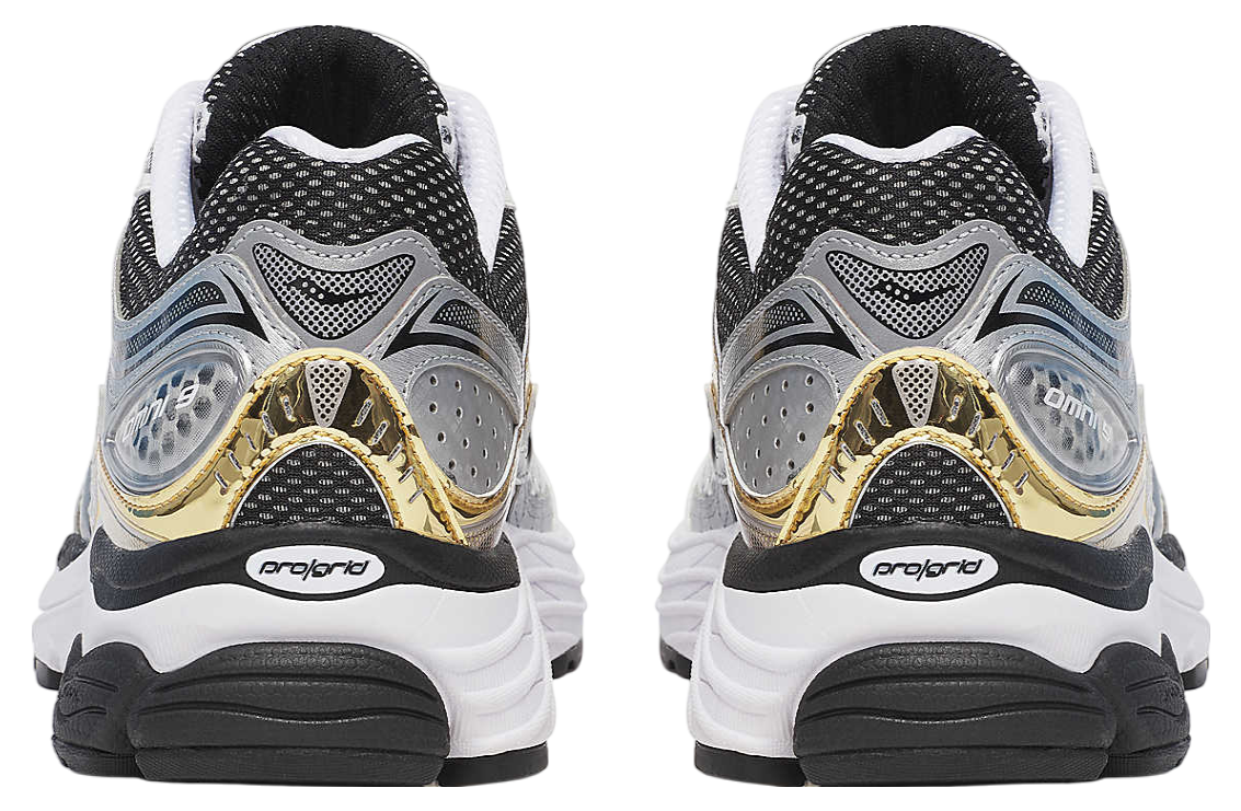 Saucony OG Progrid Omni 9 Silver / Gold - Image 4