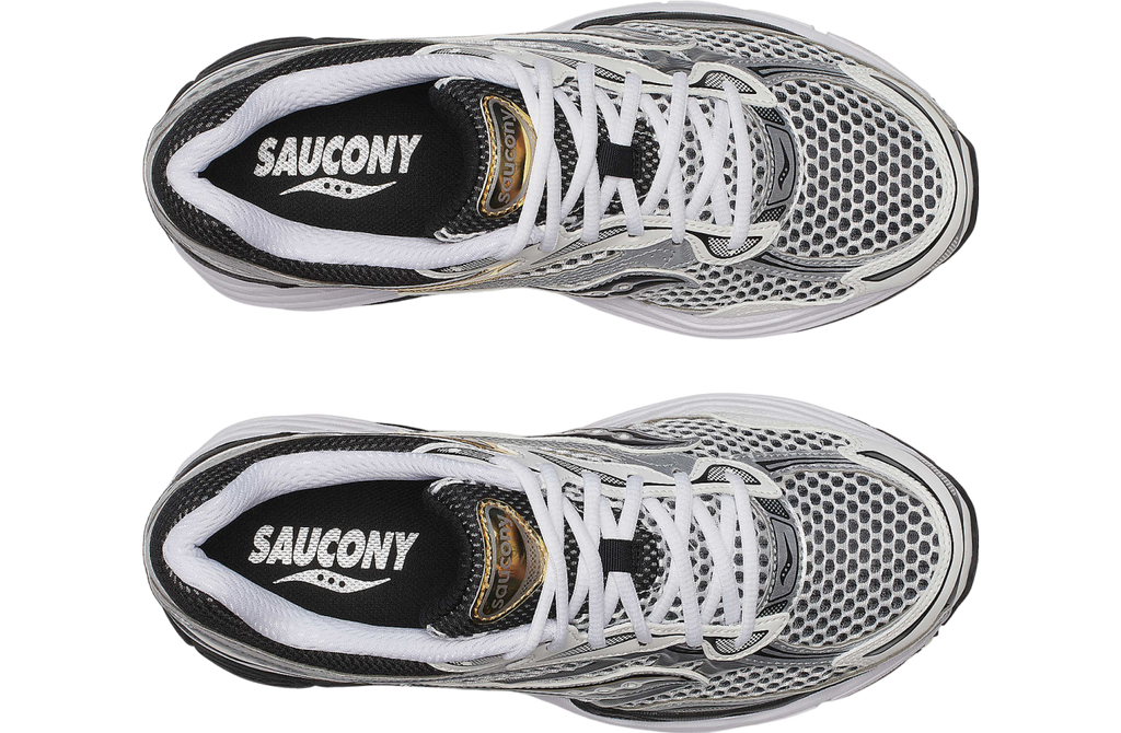 Saucony OG Progrid Omni 9 Silver / Gold - Image 5