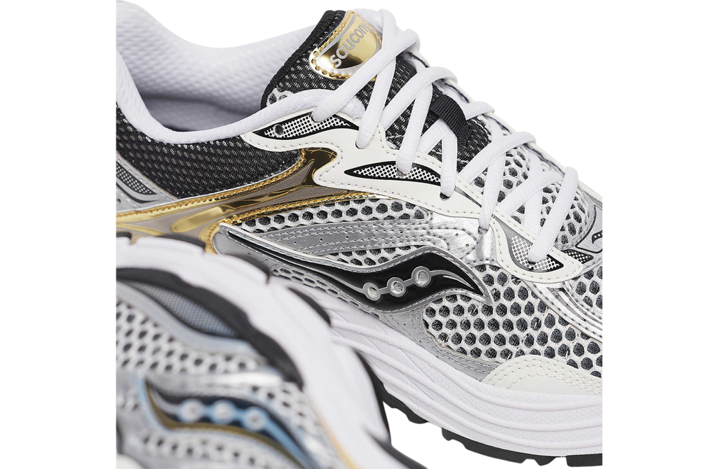 Saucony OG Progrid Omni 9 Silver / Gold - Image 7