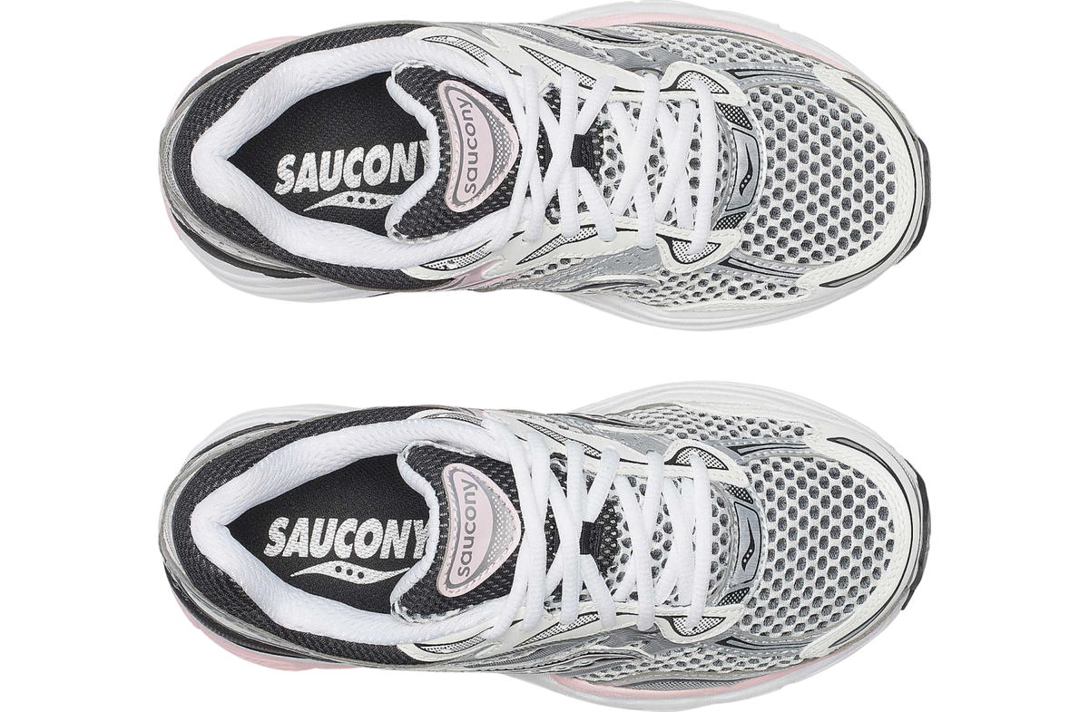 Saucony OG Progrid Omni 9 Silver / Pink - Image 5