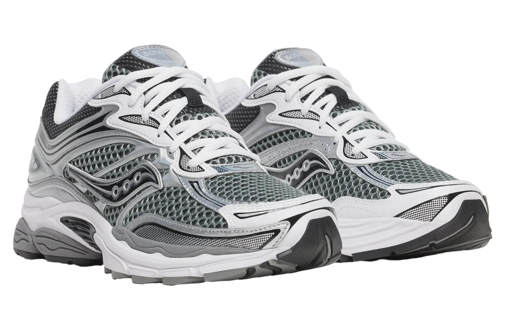 Saucony Progrid Omni 9 Grey / Silver - Image 2