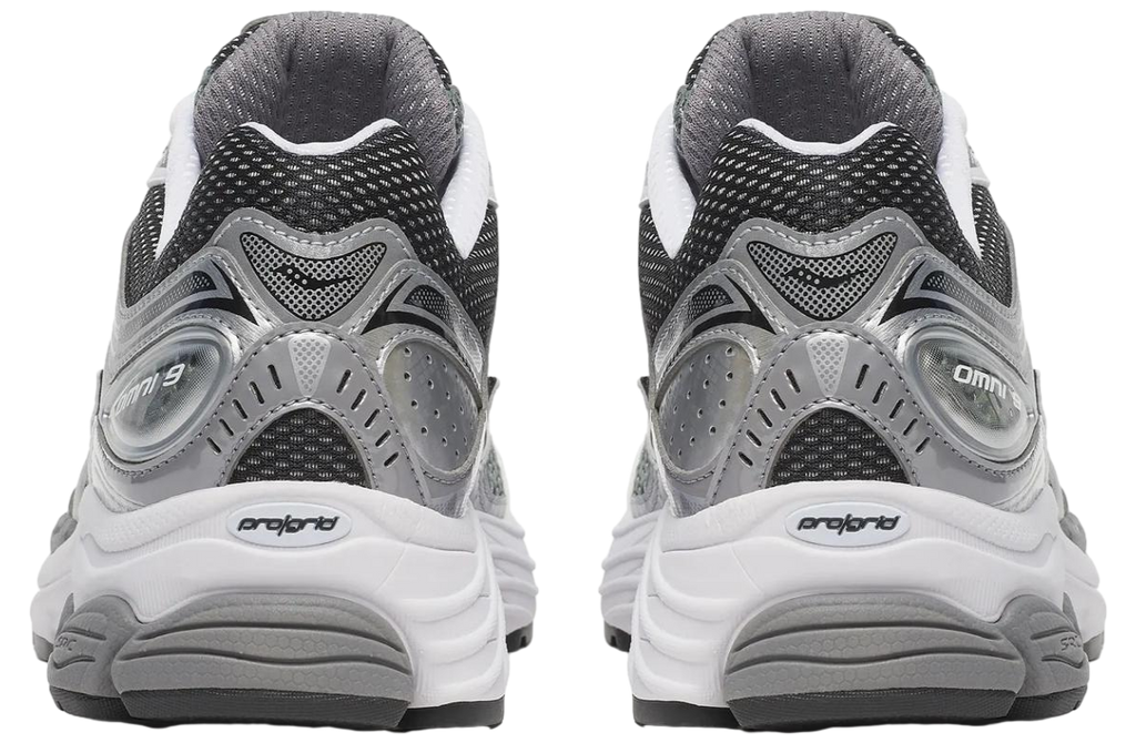 Saucony Progrid Omni 9 Grey / Silver - Image 4