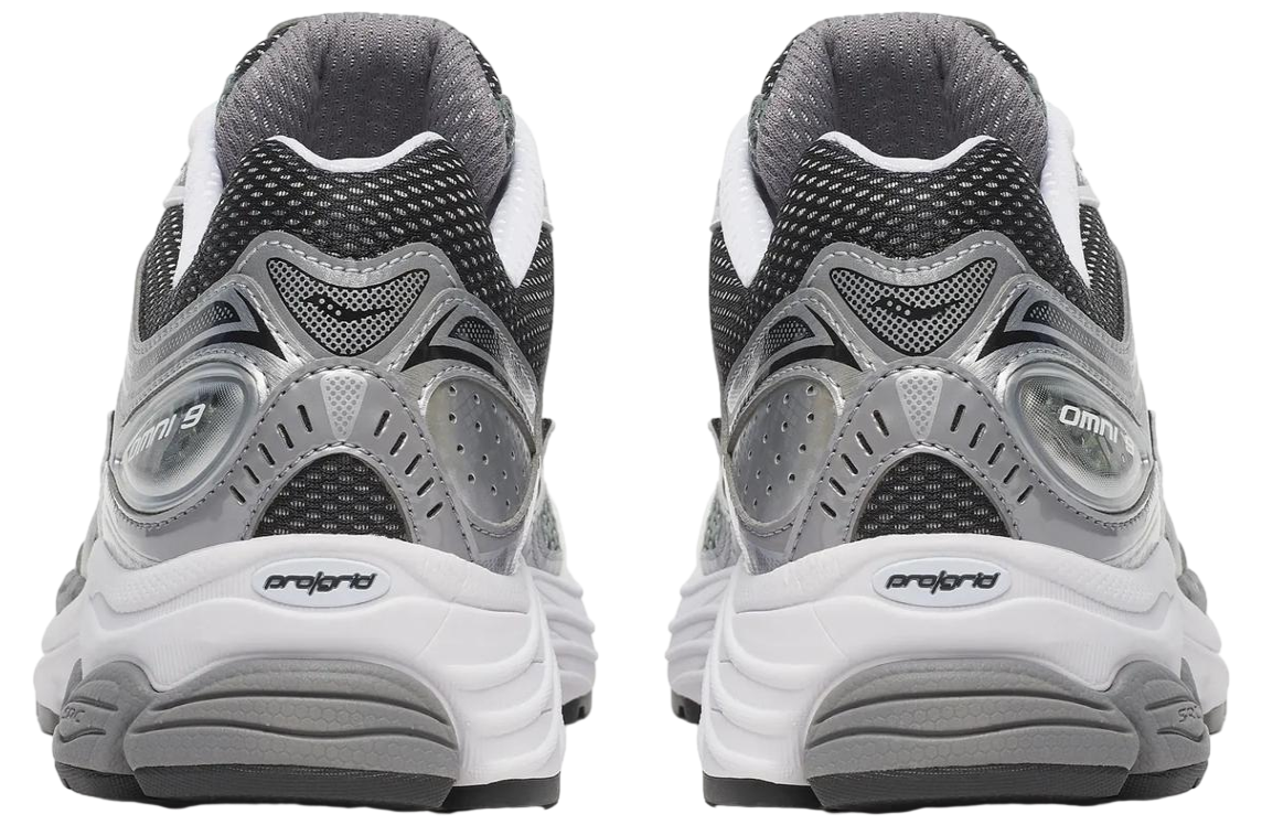 Saucony Progrid Omni 9 Grey / Silver - Image 4