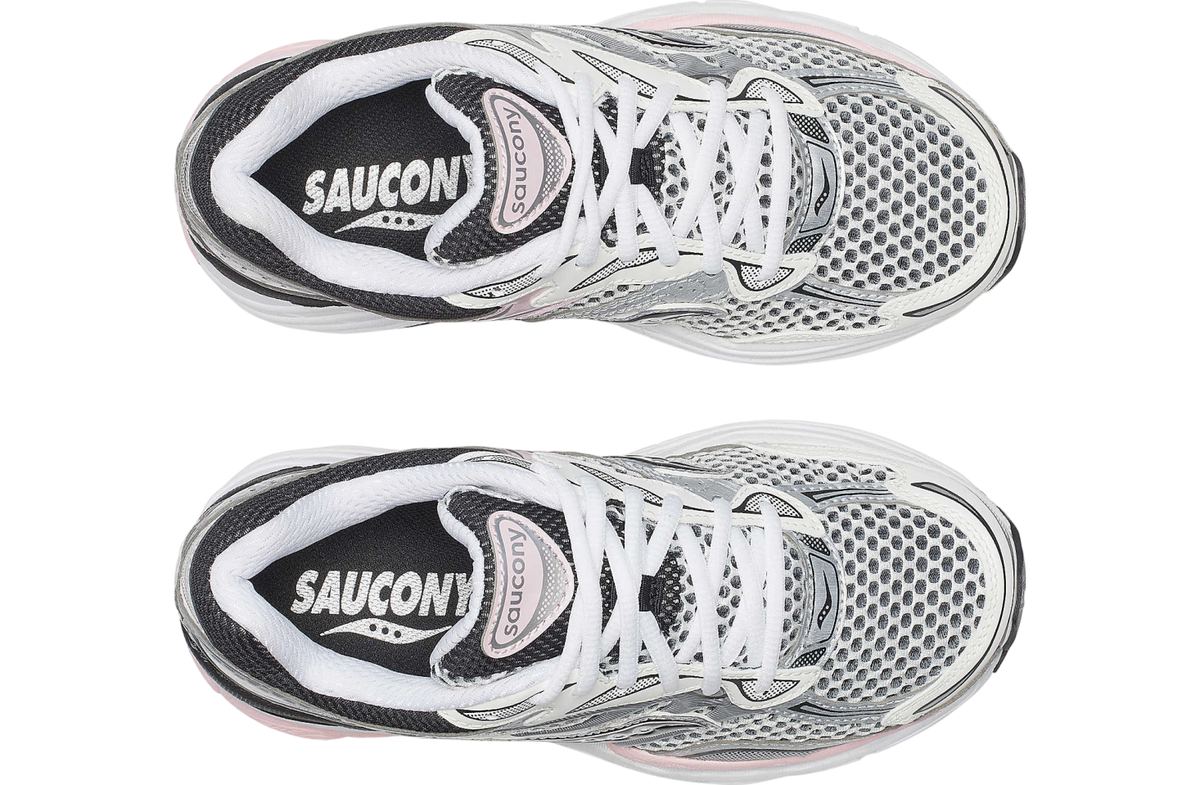 Saucony Progrid Omni 9 WMNS Silver / Pink - Image 5