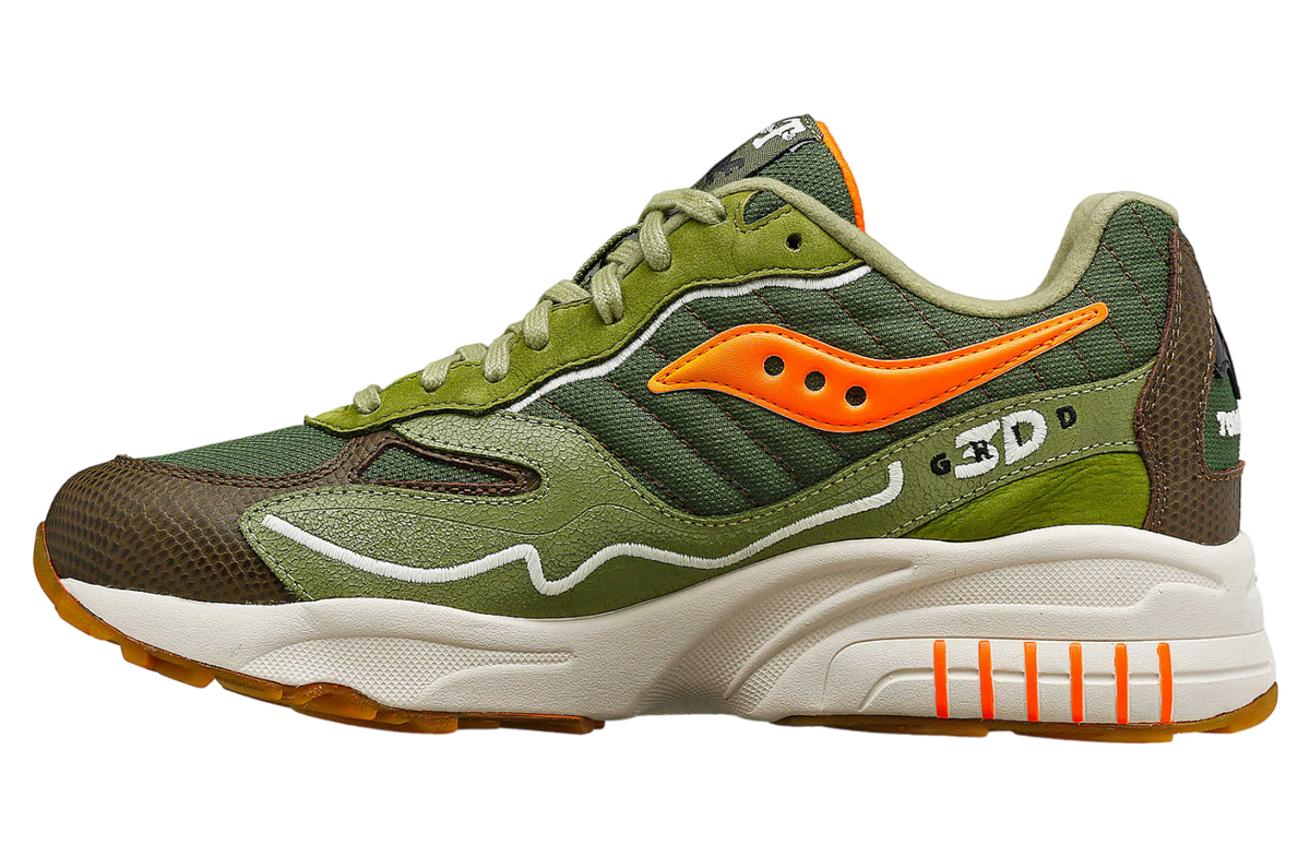 Saucony X Maybe Tomorrow 3d Grid Hurricane Tortoise - Image 2