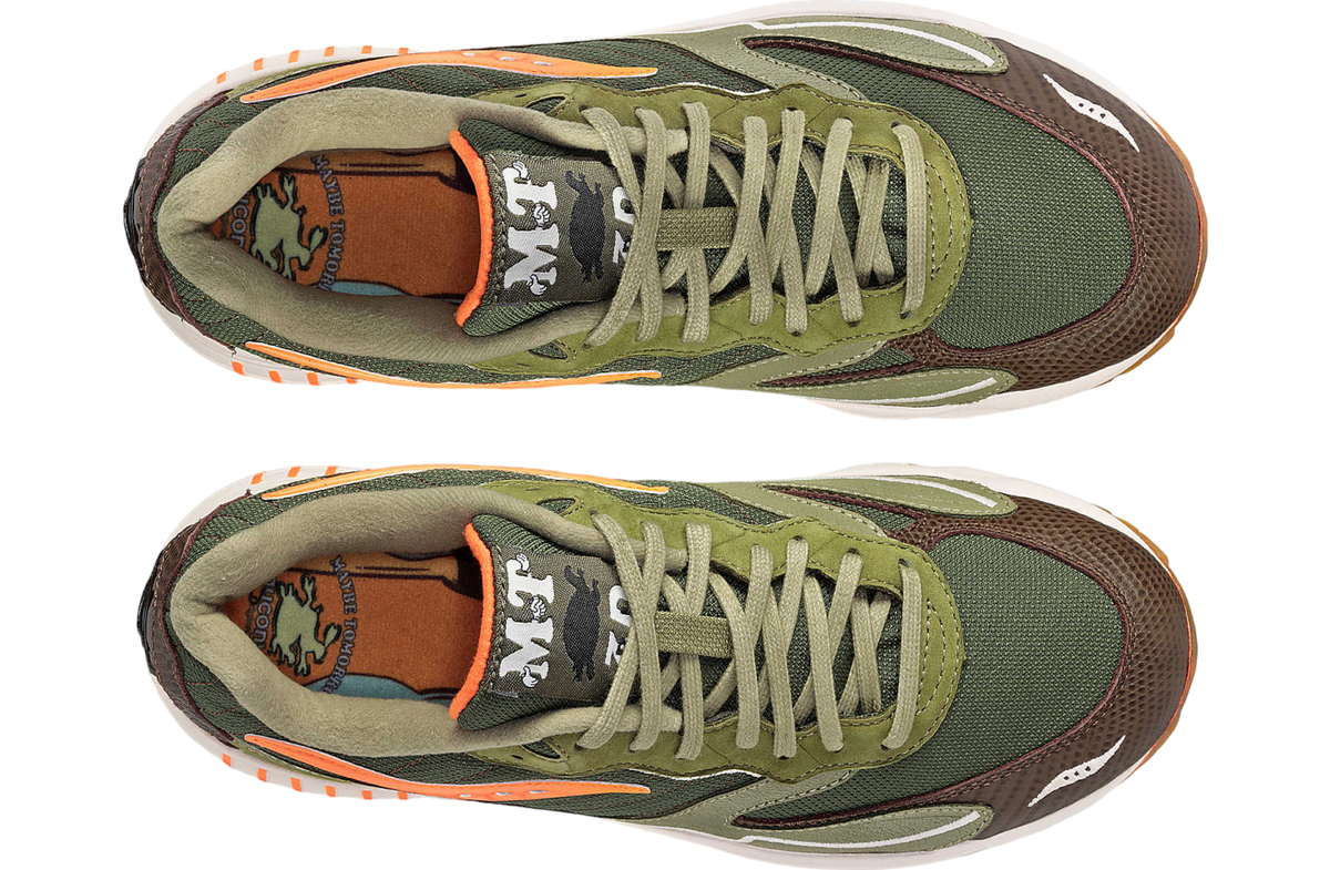 Saucony X Maybe Tomorrow 3d Grid Hurricane Tortoise - Image 3