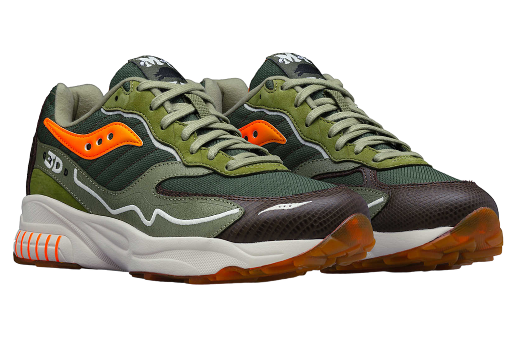 Saucony X Maybe Tomorrow 3d Grid Hurricane Tortoise - Image 5