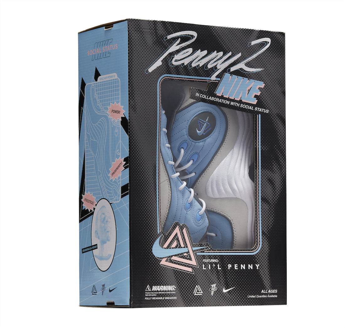 Social Status x Nike Air Penny 2 Cobalt Pulse - Image 11
