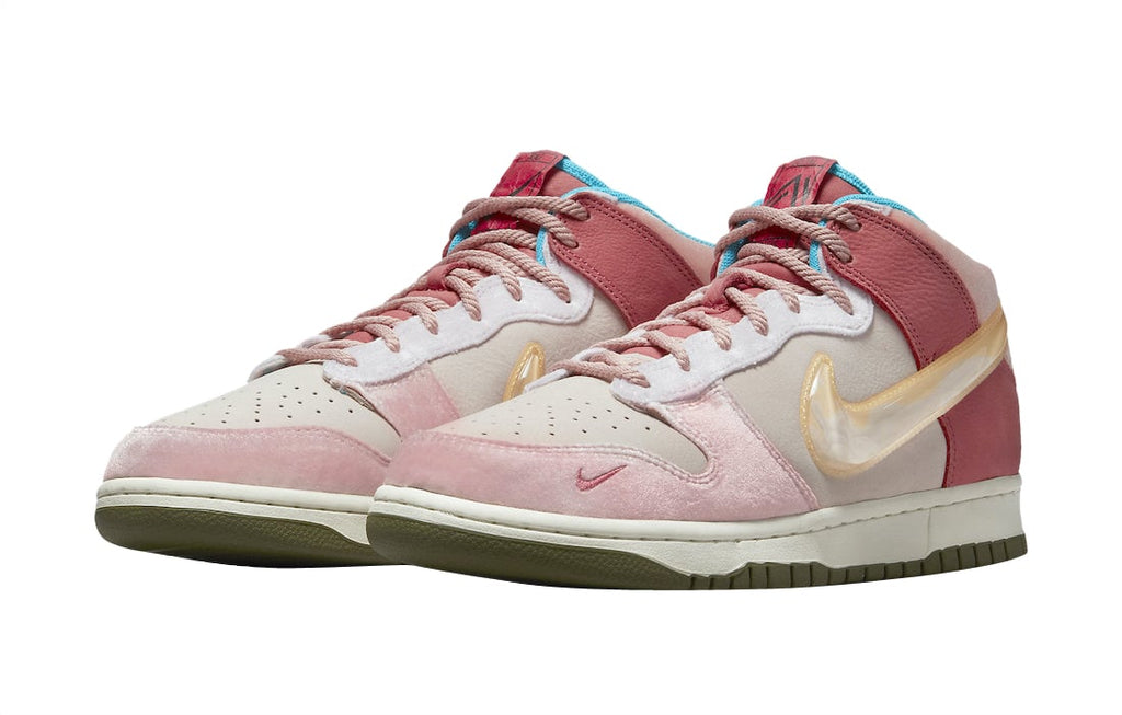 Social Status x Nike Dunk Mid Strawberry Milk - Image 2