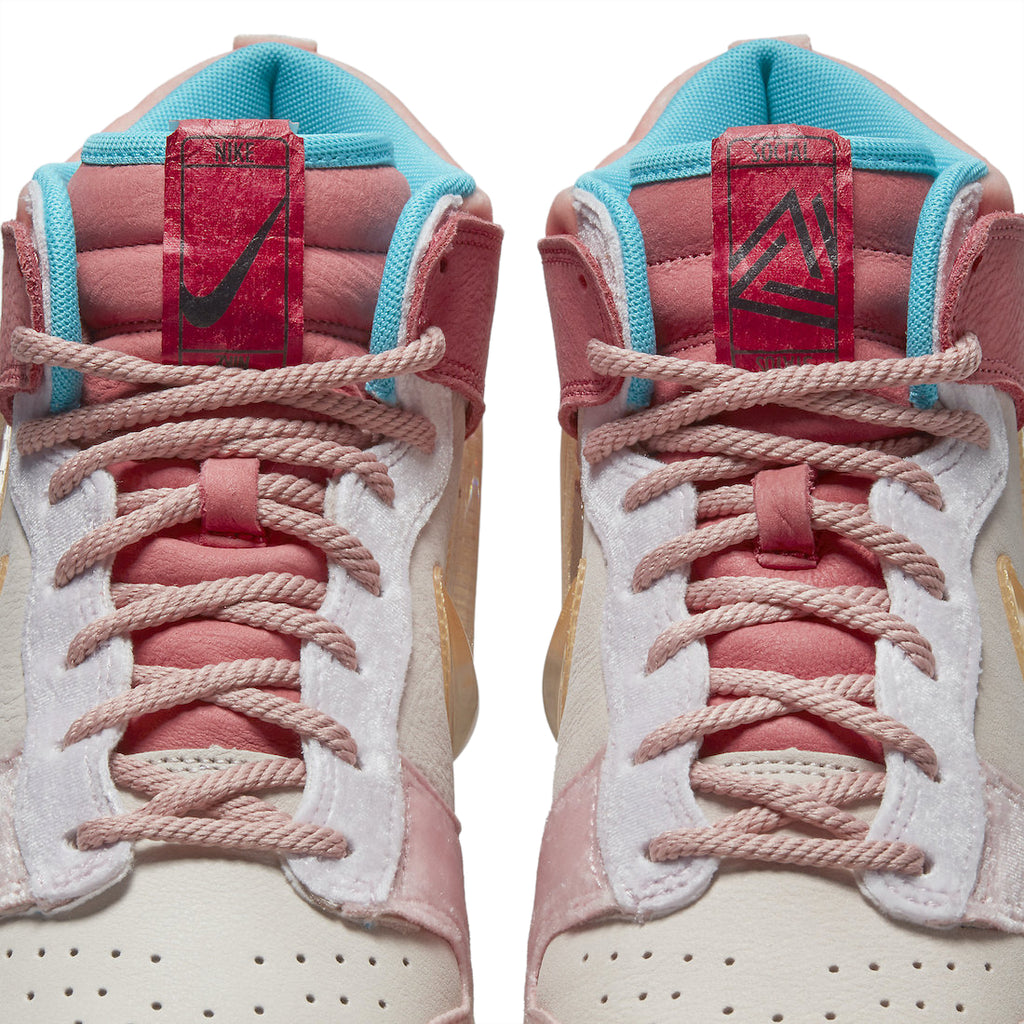 Social Status x Nike Dunk Mid Strawberry Milk - Image 9