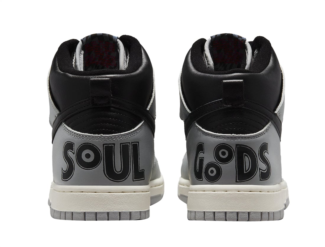 SoulGoods x Nike Dunk High Grey Black - Image 5