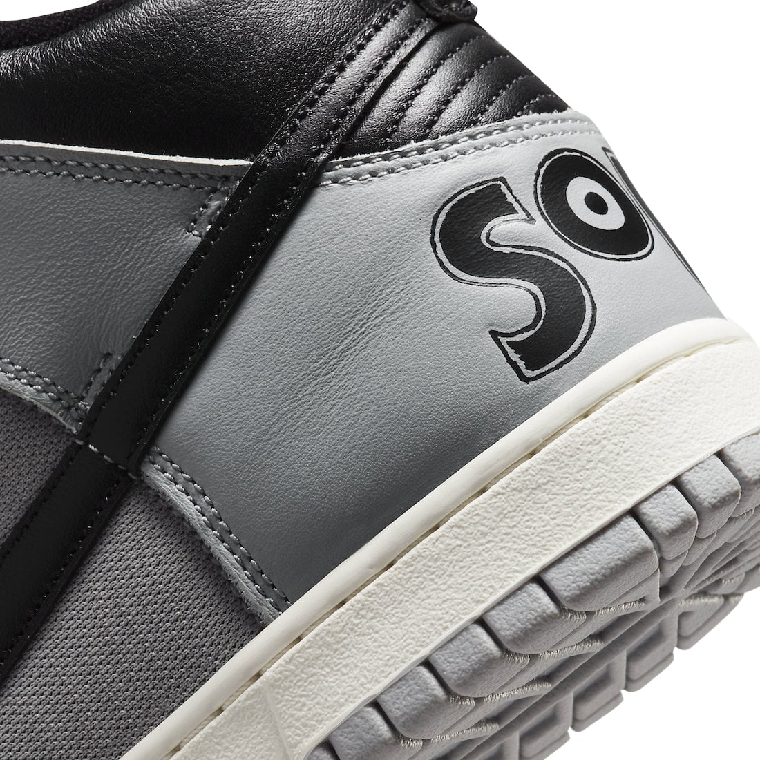 SoulGoods x Nike Dunk High Grey Black - Image 8