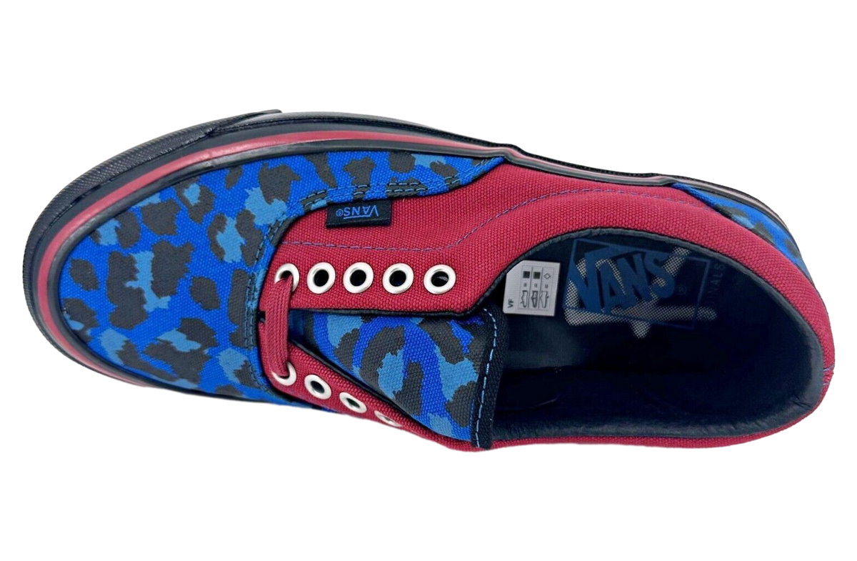 Stray Rats x Vans Vault UA OG Era LX Rio Red Snorkel Blue - Image 4