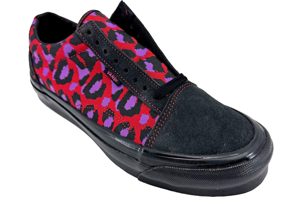 Stray Rats x Vans Vault UA Old Skool NS OG LX Raven Racing Red - Image 2