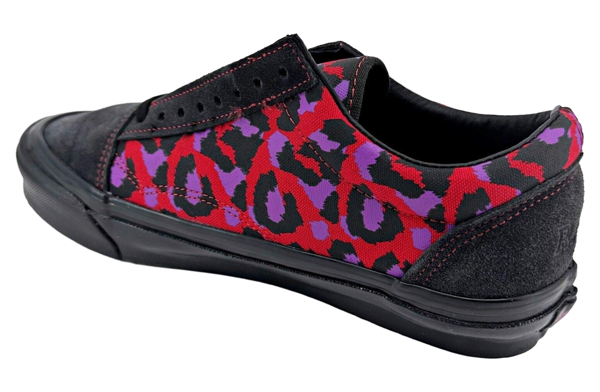 Stray Rats x Vans Vault UA Old Skool NS OG LX Raven Racing Red - Image 3