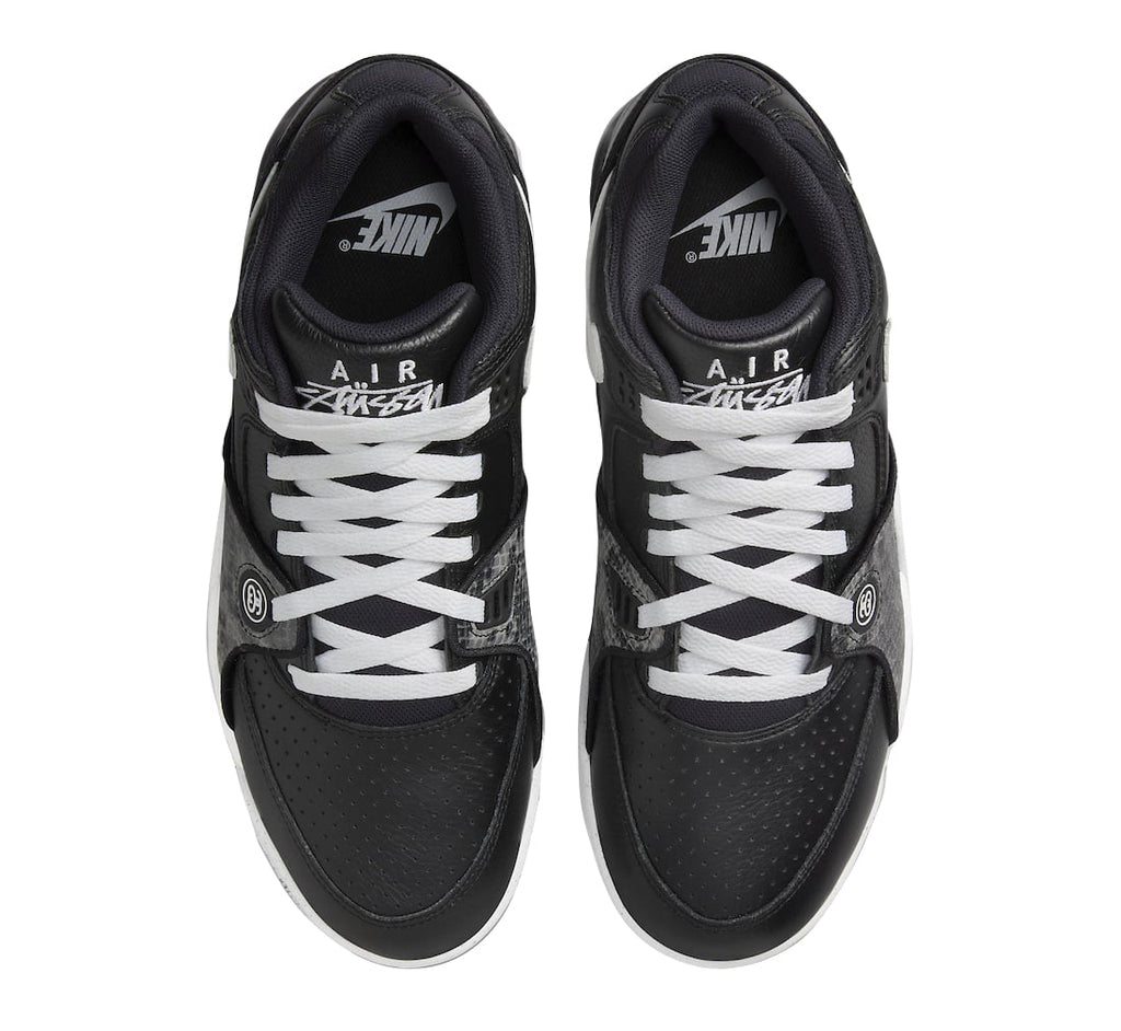 Stussy x Nike Air Flight 89 Black - Image 4