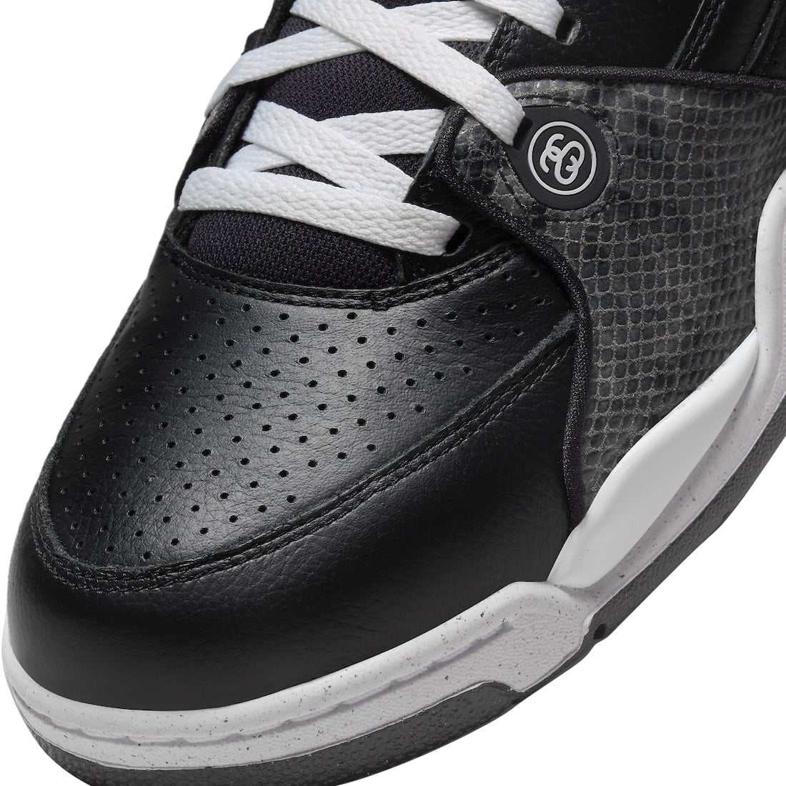Stussy x Nike Air Flight 89 Black - Image 7