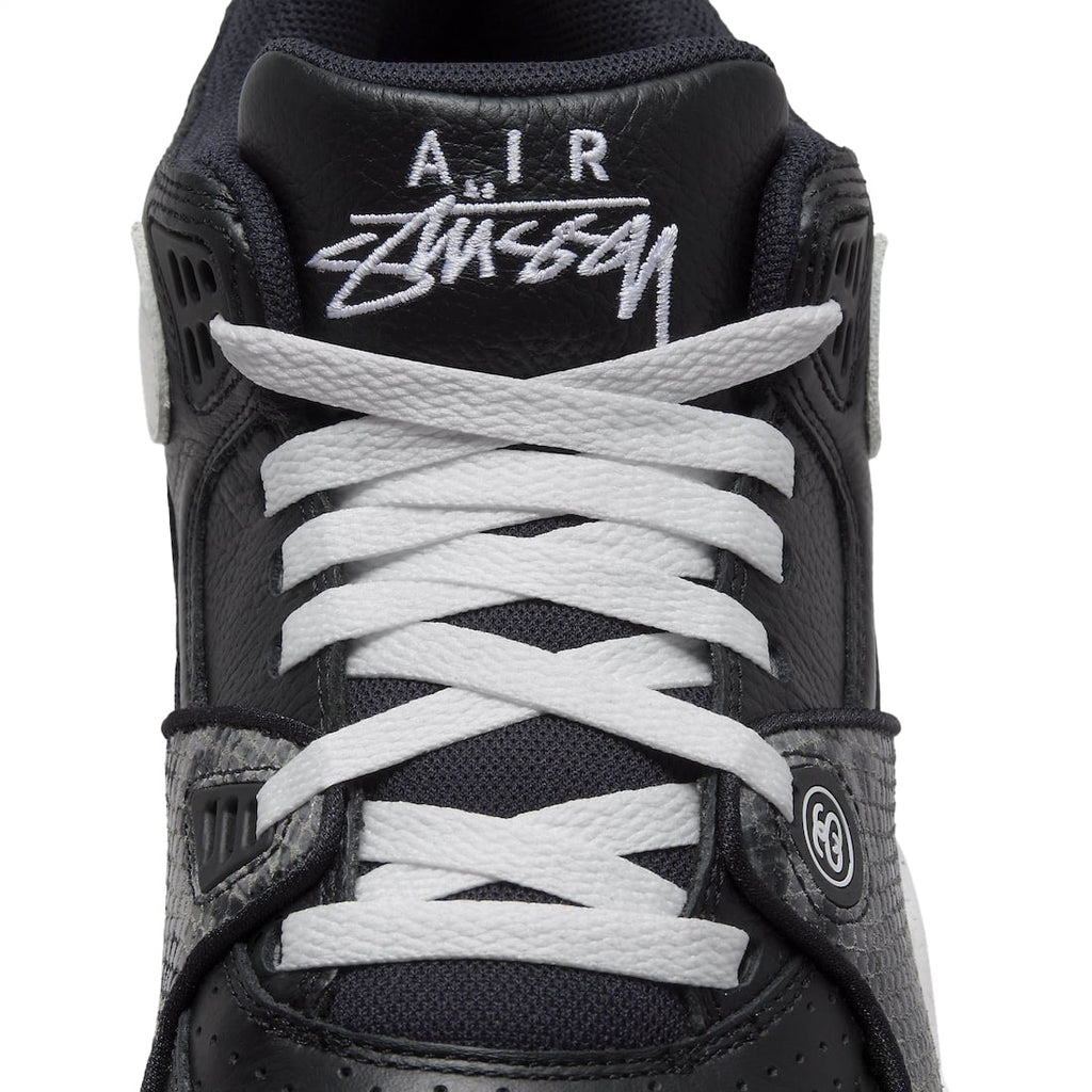 Stussy x Nike Air Flight 89 Black - Image 9