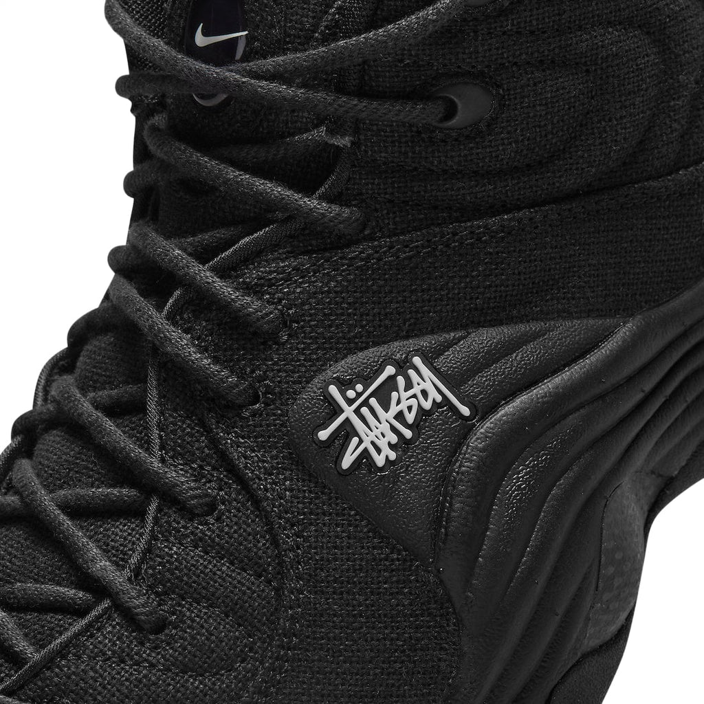 Stussy x Nike Air Penny 2 Black - Image 8