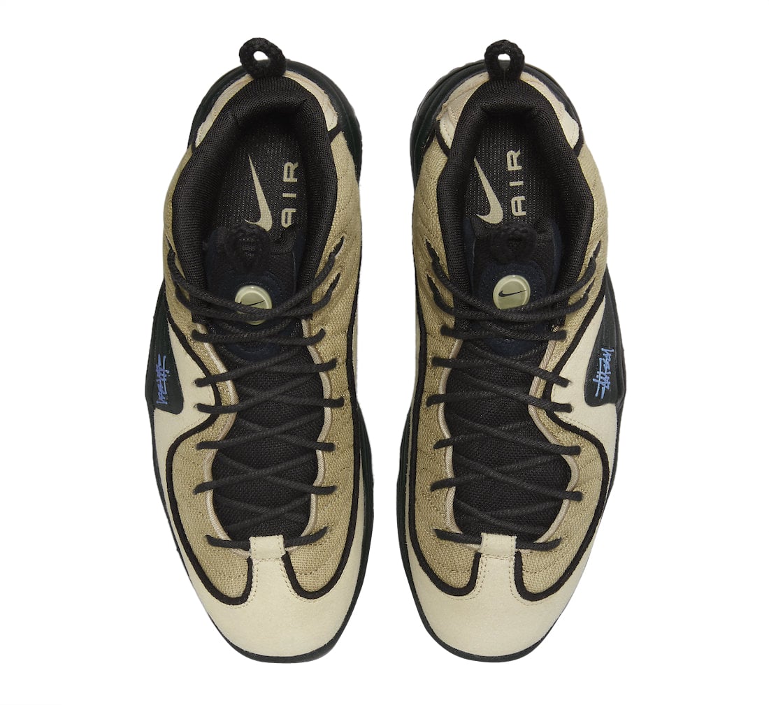 Stussy x Nike Air Penny 2 Rattan - Image 4
