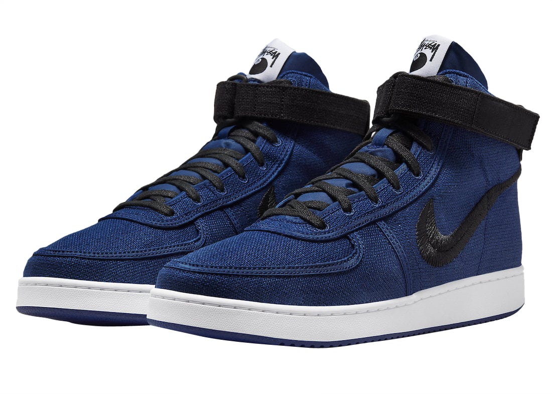 Stussy x Nike Vandal High Deep Royal Blue - Image 2