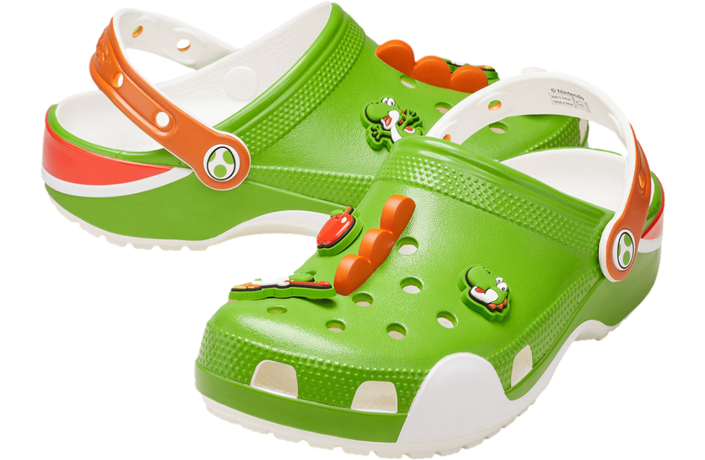 Super Mario Bros. x Crocs Classic Clog Green - Image 3