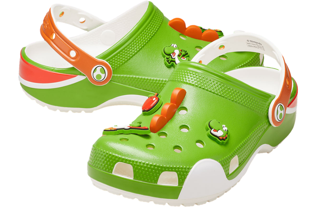 Super Mario Bros. x Crocs Classic Clog Green - Image 3