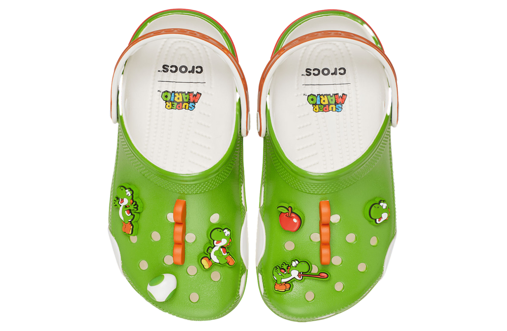 Super Mario Bros. x Crocs Classic Clog Green - Image 4