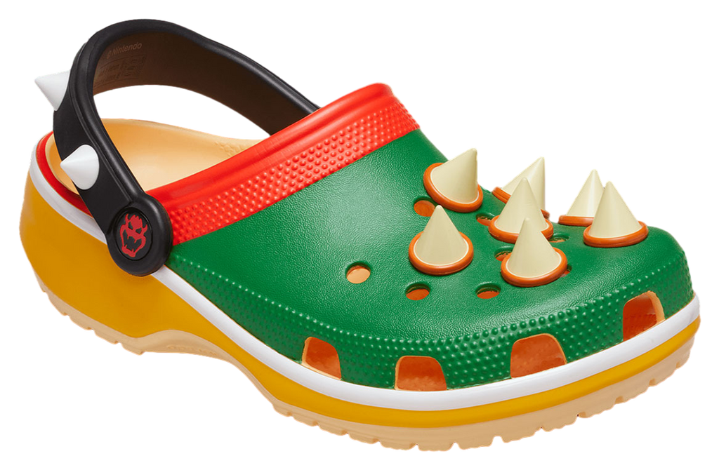 Super Mario Bros. x Crocs Classic Clog White / Green - Image 2