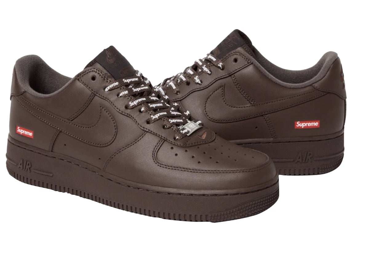 Supreme x Nike Air Force 1 Low Baroque Brown - Image 2