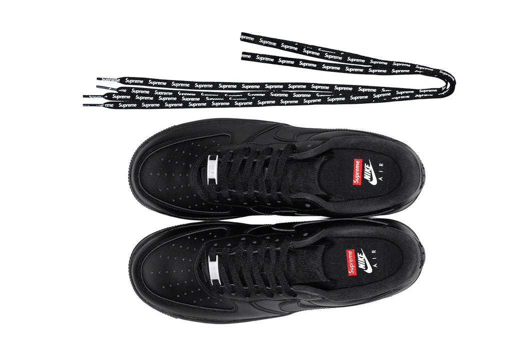 Supreme x Nike Air Force 1 Low Black - Image 3