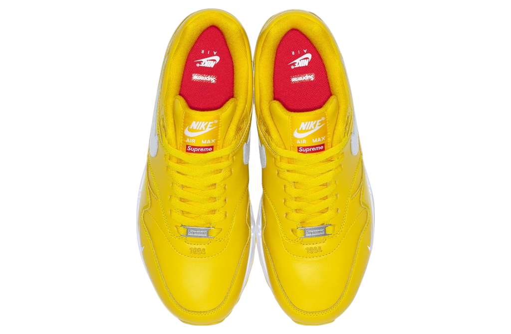 Supreme x Nike Air Max 1 Speed Yellow - Image 2