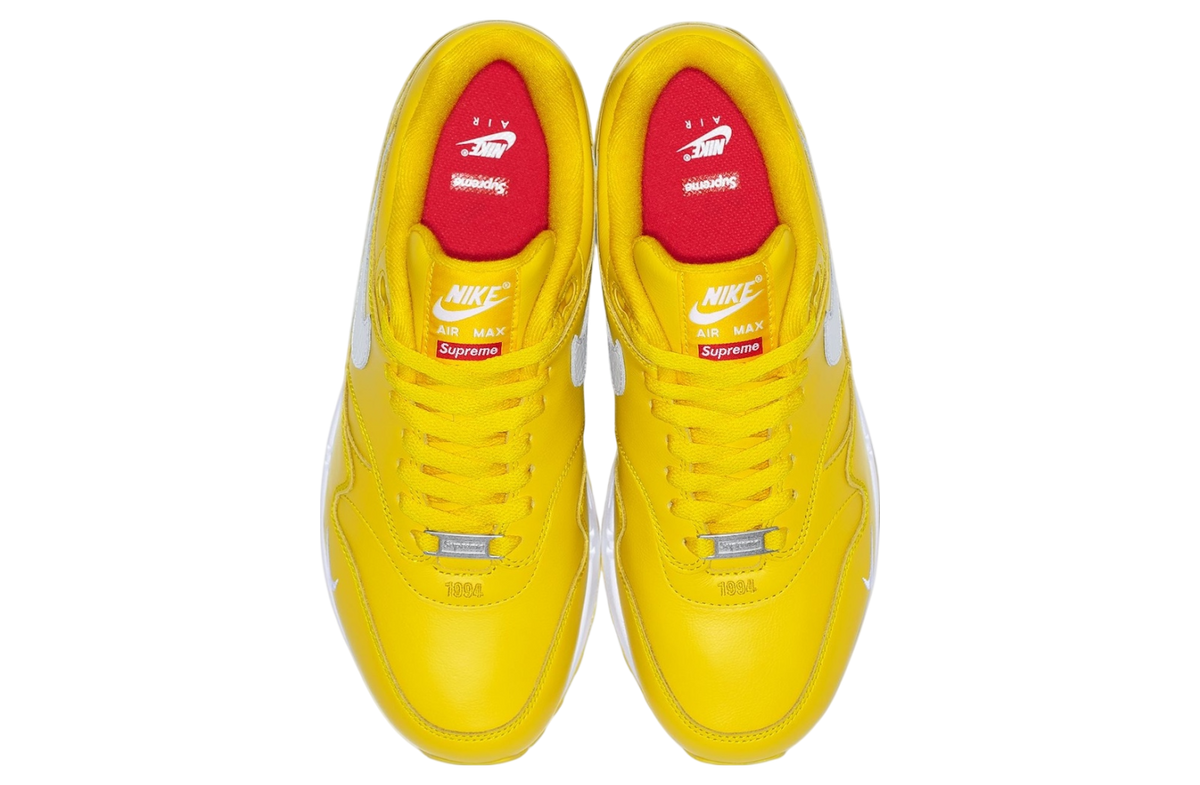 Supreme x Nike Air Max 1 Speed Yellow - Image 2