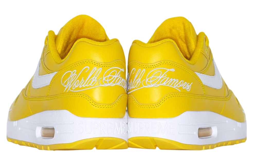 Supreme x Nike Air Max 1 Speed Yellow - Image 3