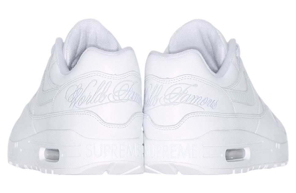 Supreme x Nike Air Max 1 White - Image 3