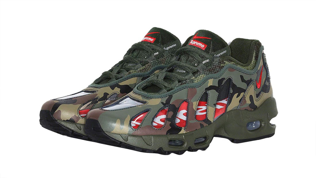 Supreme x Nike Air Max 96 Dark Army - Image 2