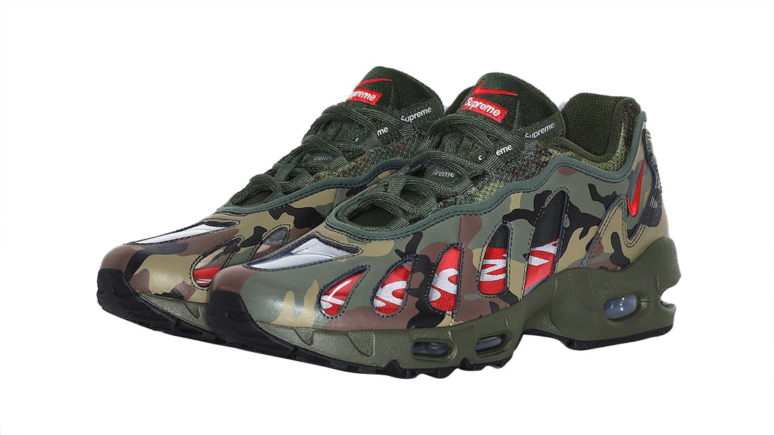 Supreme x Nike Air Max 96 Dark Army - Image 2