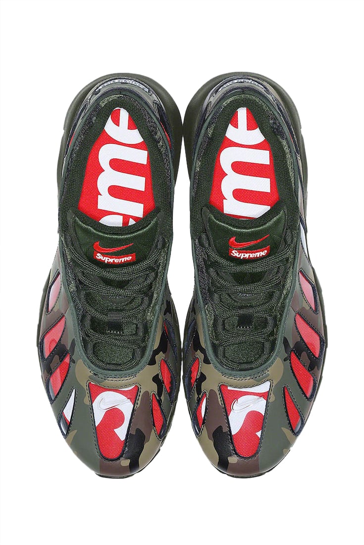 Supreme x Nike Air Max 96 Dark Army - Image 3