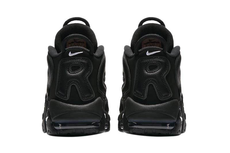 Supreme x Nike Air More Uptempo Black - Image 5