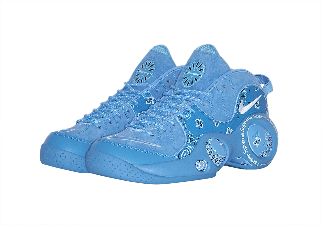 Supreme x Nike Air Zoom Flight 95 University Blue - Image 2