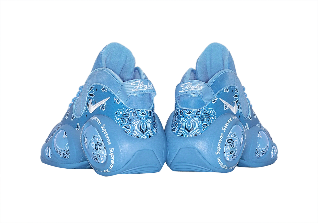 Supreme x Nike Air Zoom Flight 95 University Blue - Image 4