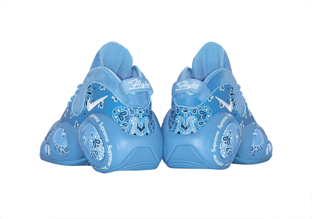 Supreme x Nike Air Zoom Flight 95 University Blue - Image 4