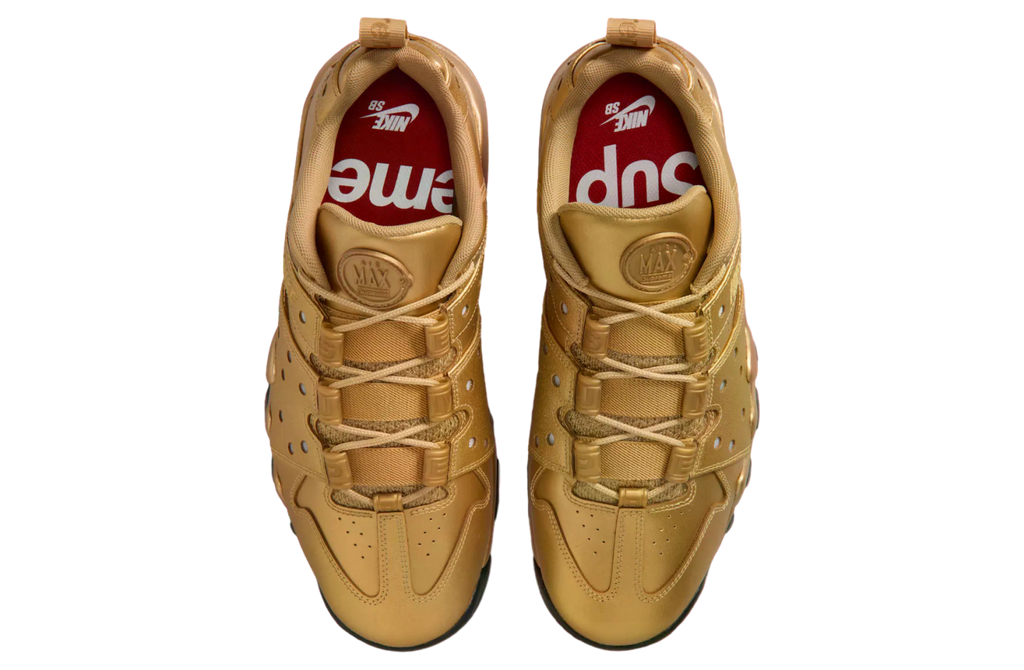 Supreme x Nike SB Air Max CB 94 Low Metallic Gold / Black - Image 4